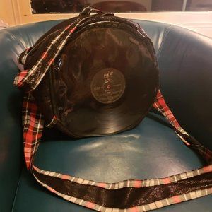 Record purse, hand made, one of a kind.